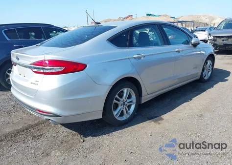 2018 Ford Fusion Hybrid Se из США, поврежденный, VIN 3FA6P0LU2JR115470